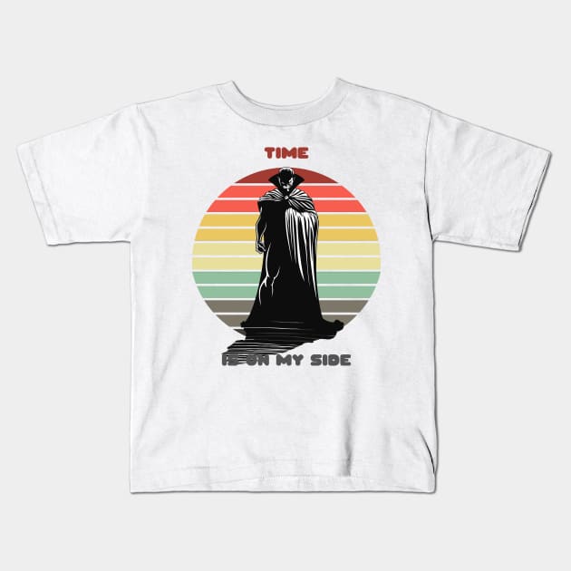 Sunset Vampire / Time Is on My Side Kids T-Shirt by nathalieaynie